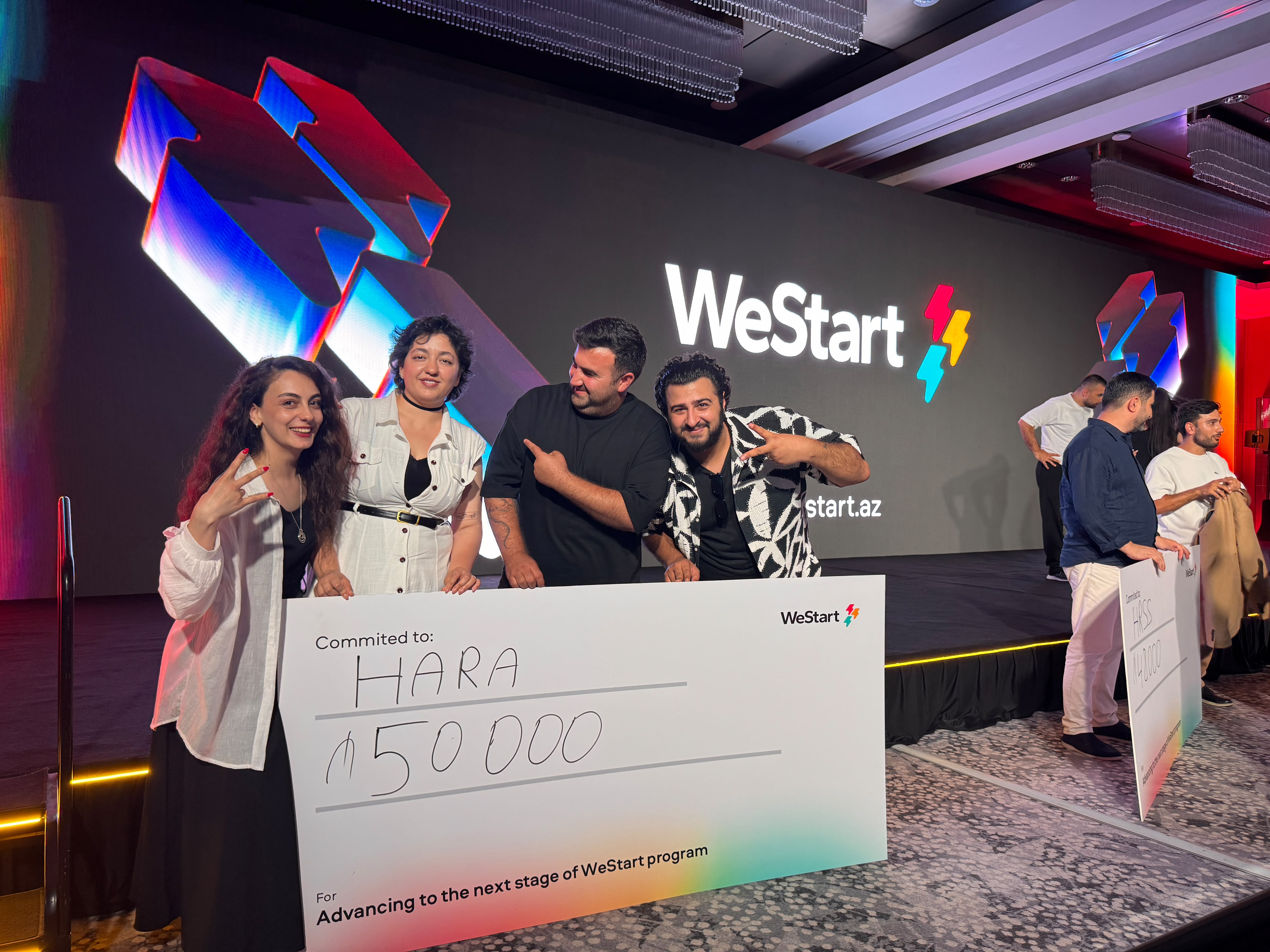 “Hara” WeStart layihəsində finalist oldu və ilk investisiyasını əldə etdi